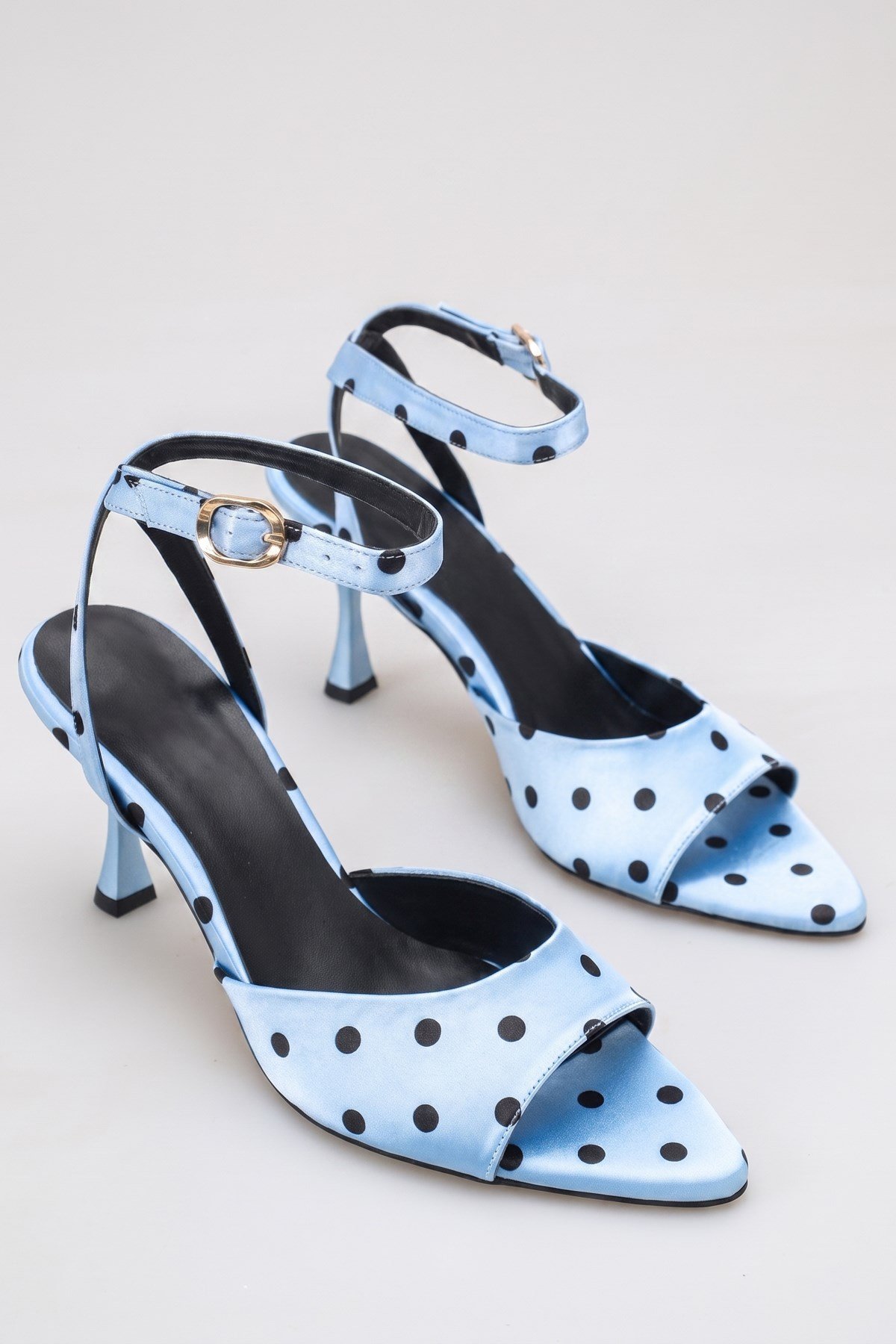 MİLOR SATEN  DERİ TOPUKLU 