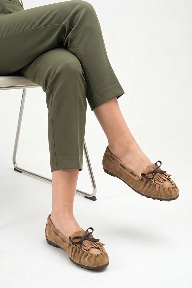 SİLYA  SÜET LOAFER 
