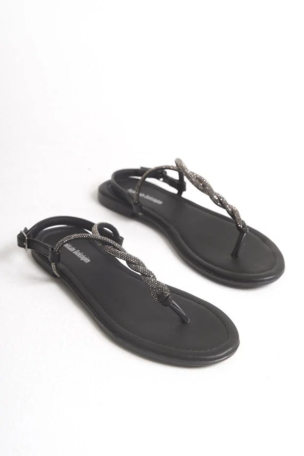 SUMMER DERİ SANDALET