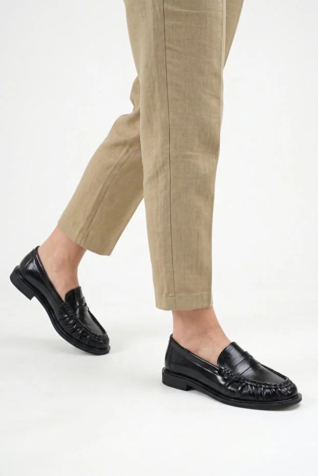 WANNESA  DERİ LOAFER 
