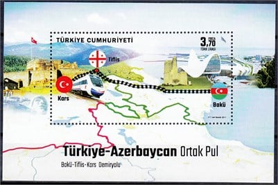 1256-Türkiye-Azerbeycan Ortak Pulu