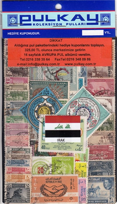 50 ÇEŞİT DAM.ÜLKELER-IRAK