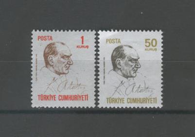 0353 Yeni Klişe - İmzalı Atatürk