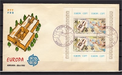 555 Europa (CEPT) Hatıra Bloku