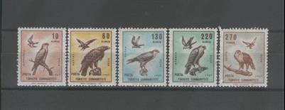 0314 Kuş Resimli Uçak Pulları