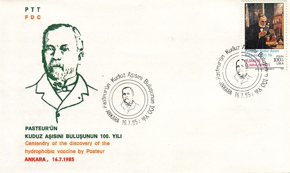 609 Pasteur'un Kuduz Aşısını Buluşunun 100.Yılı