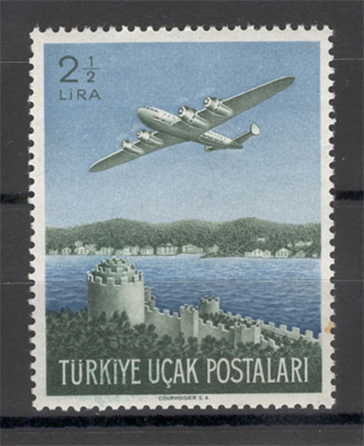 0081 Uçak Posta Pulu