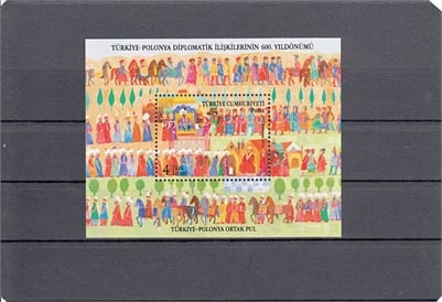 1166 Türkiye-Polanya Ortak Pul