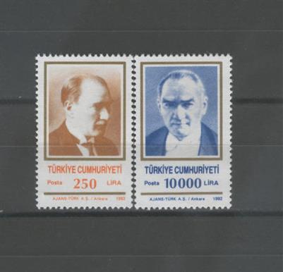 0719 Sürekli Seri Yeni Tip Atatürk Portreli