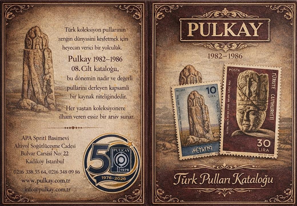 TÜRK PULLARI KATALOĞU 08