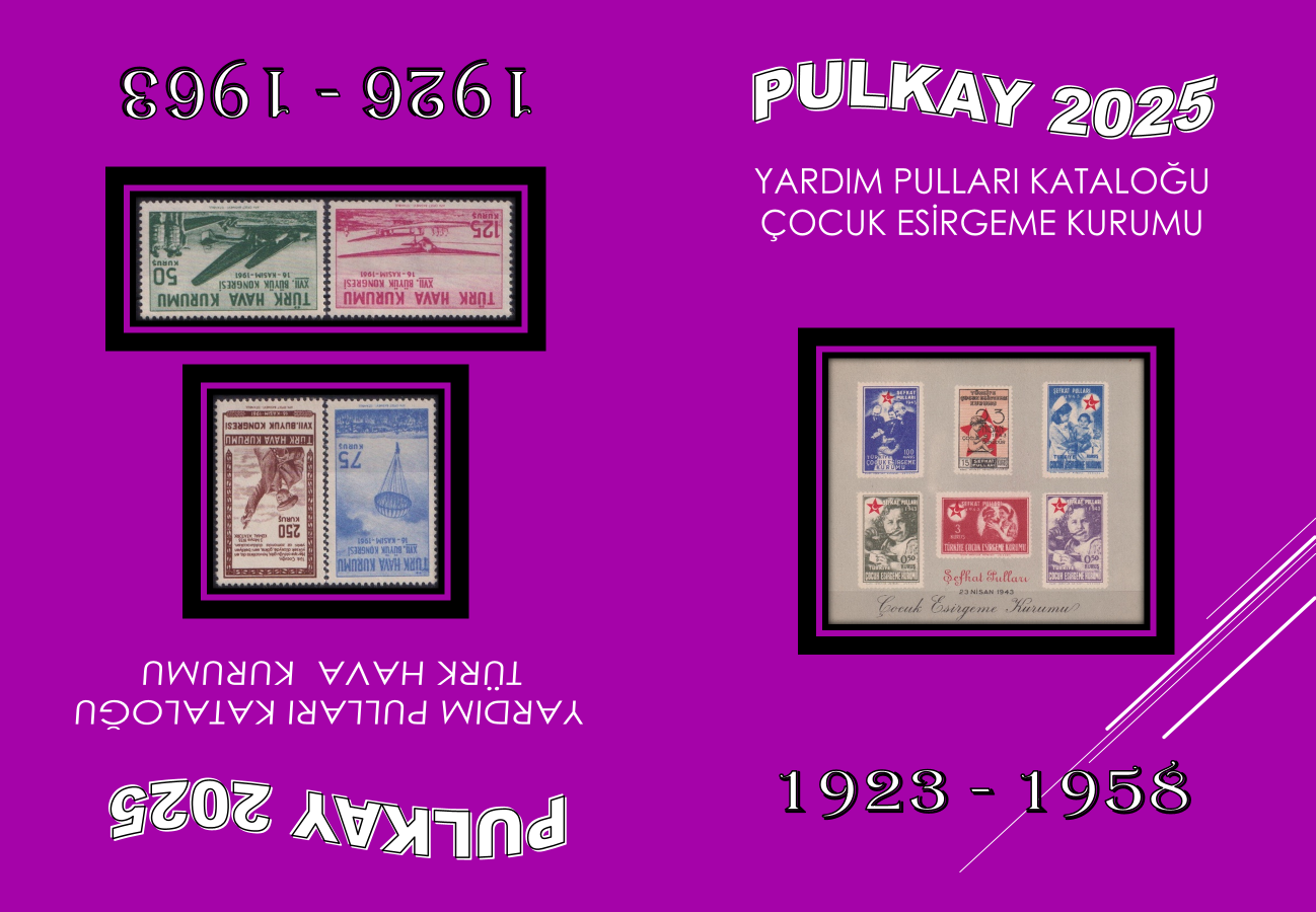 TÜRK PULLARI KATALOĞU TÜRK HAVA KURUM -ÇOCUK ESİRGEME YARDIM PULLARI