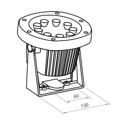 JAGUAR TİP SÜS HAVUZU AYDINLATMALARI