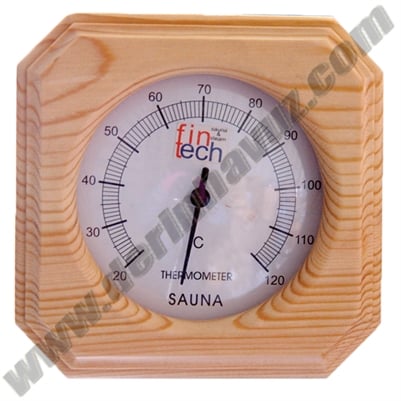SAUNA TERMOMETRESİ AHŞAP MODEL FINTECH