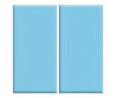 PORSELEN KARO 12,5X25 AÇIK MAVİ