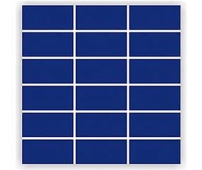 PORSELEN MOZAİK 5x10 cm KOBALT