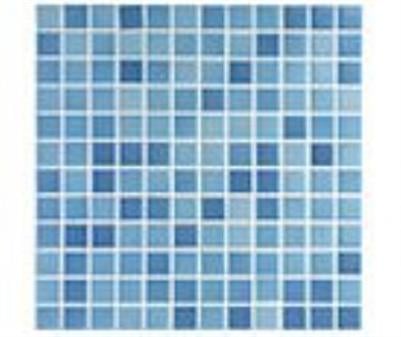 VERSİCOLOR MOZAİK 2.5x2.5 cm MAVİ AÇIK MAVİ