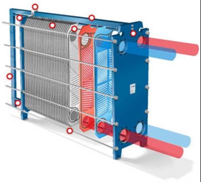 PLAKALI EŞANJÖR 100m3/12 saat 150.000 kcal/h