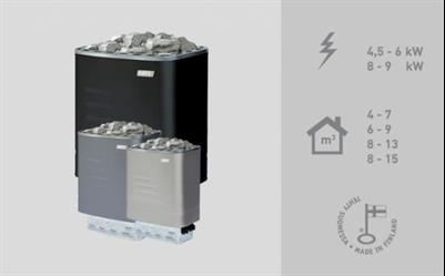 NARVİ SAUNA SOBASI NM-9 KW
