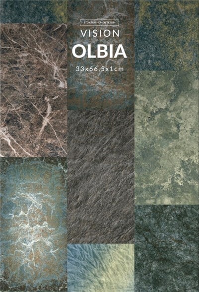 BETSAN VİSİON SERİ FLORAL OLBİA 33x66cm