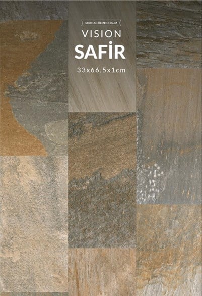 BETSAN VİSİON SERİ SAFİR 33x66cm