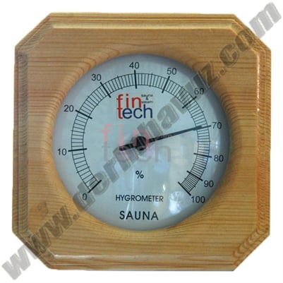 SAUNA HİGROMETRESİ AHŞAP MODEL FINTECH