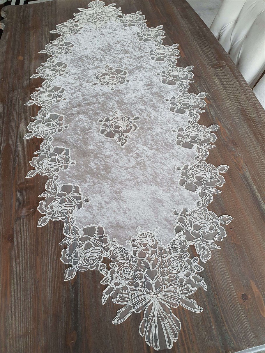 5 Parça Rose Model Salon Takımı-Kadife GRİ