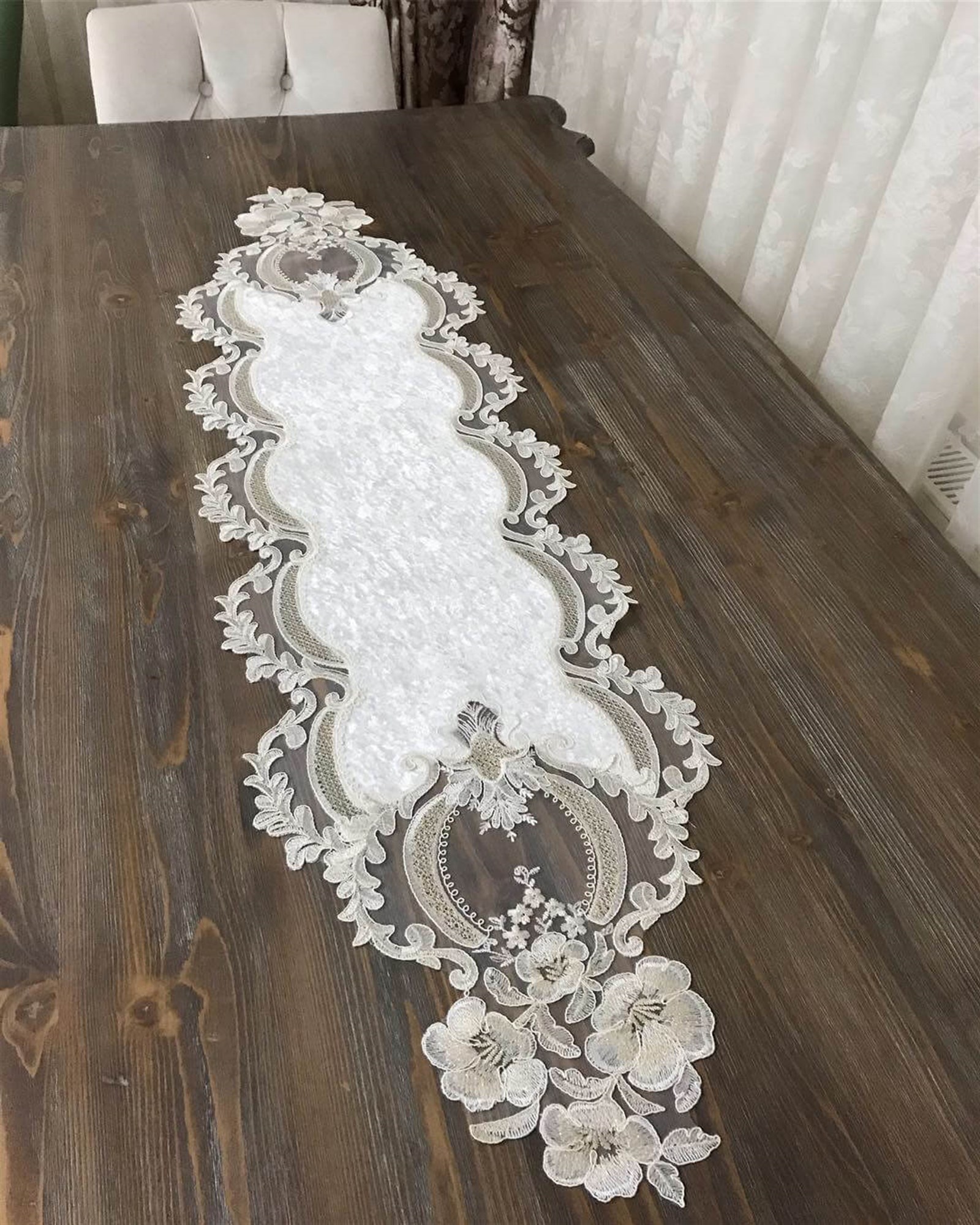 5 Parça Zahira Salon Takımı Kırıkbeyaz