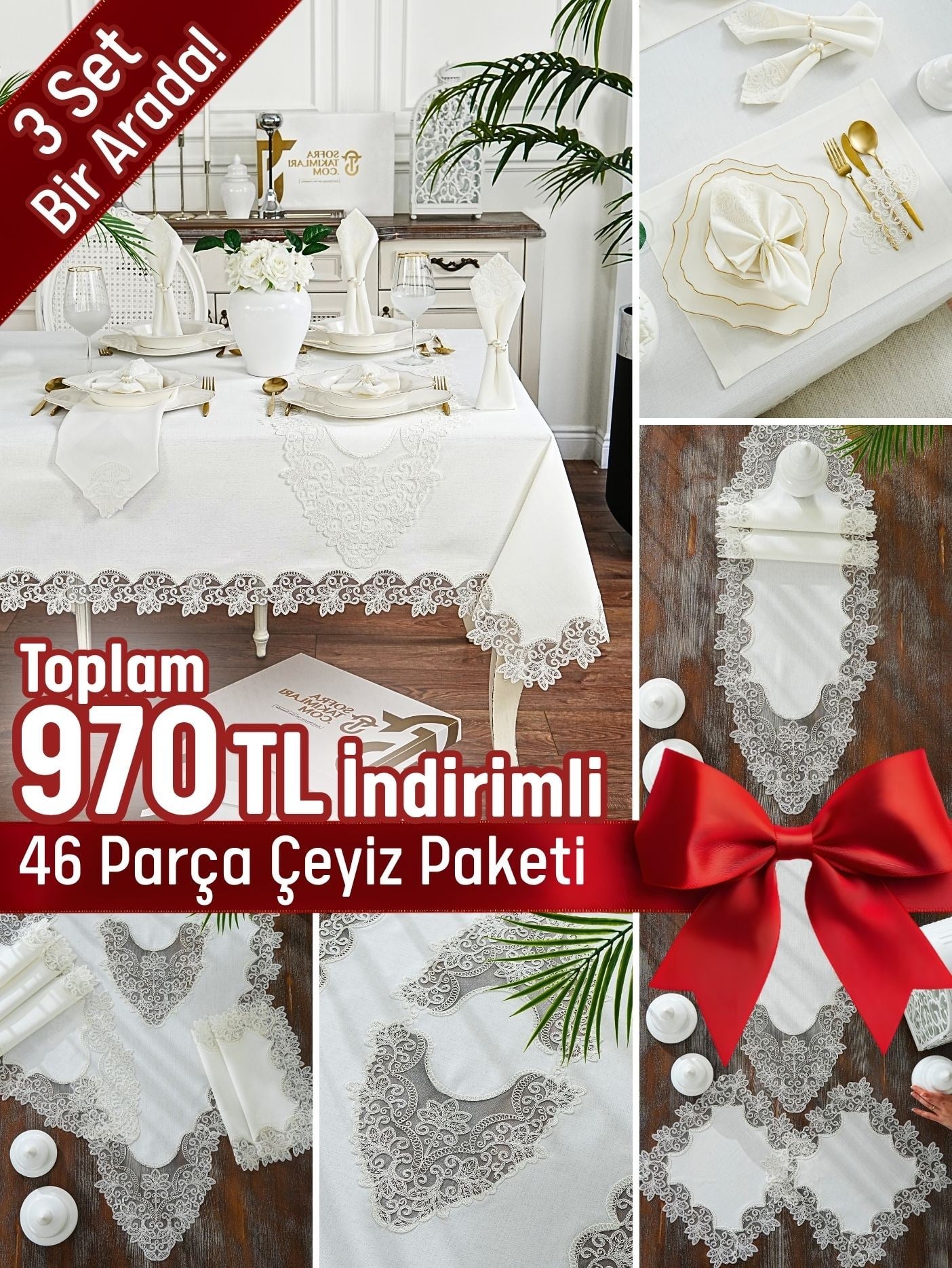 Açelya Model Lüx Avantajlı Çeyiz Seti