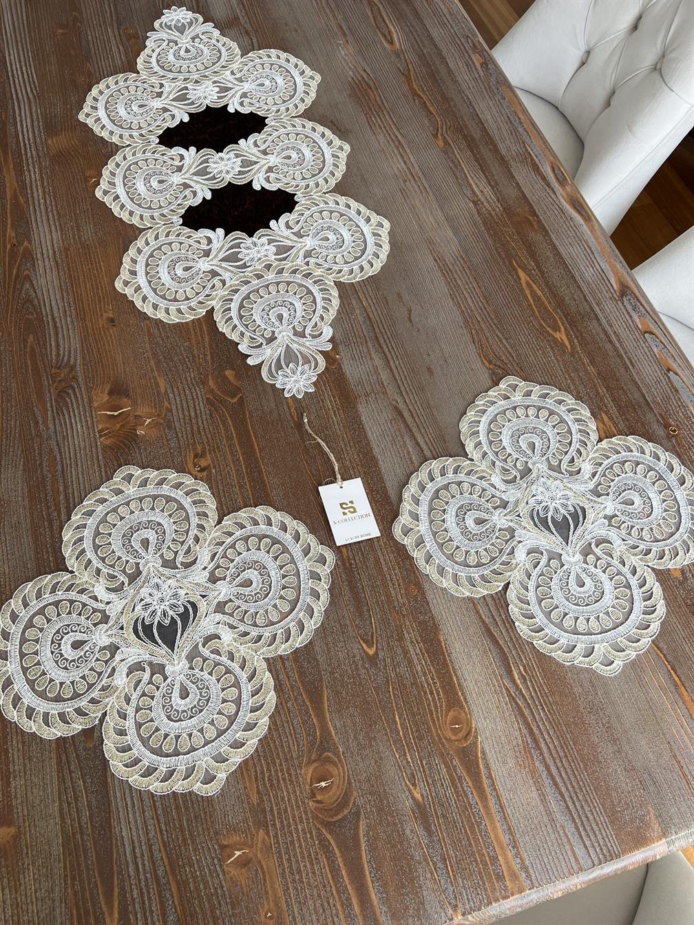 Alivya Model Yatak Odası Takımı İpek Kadife Kumaş Kahverengi