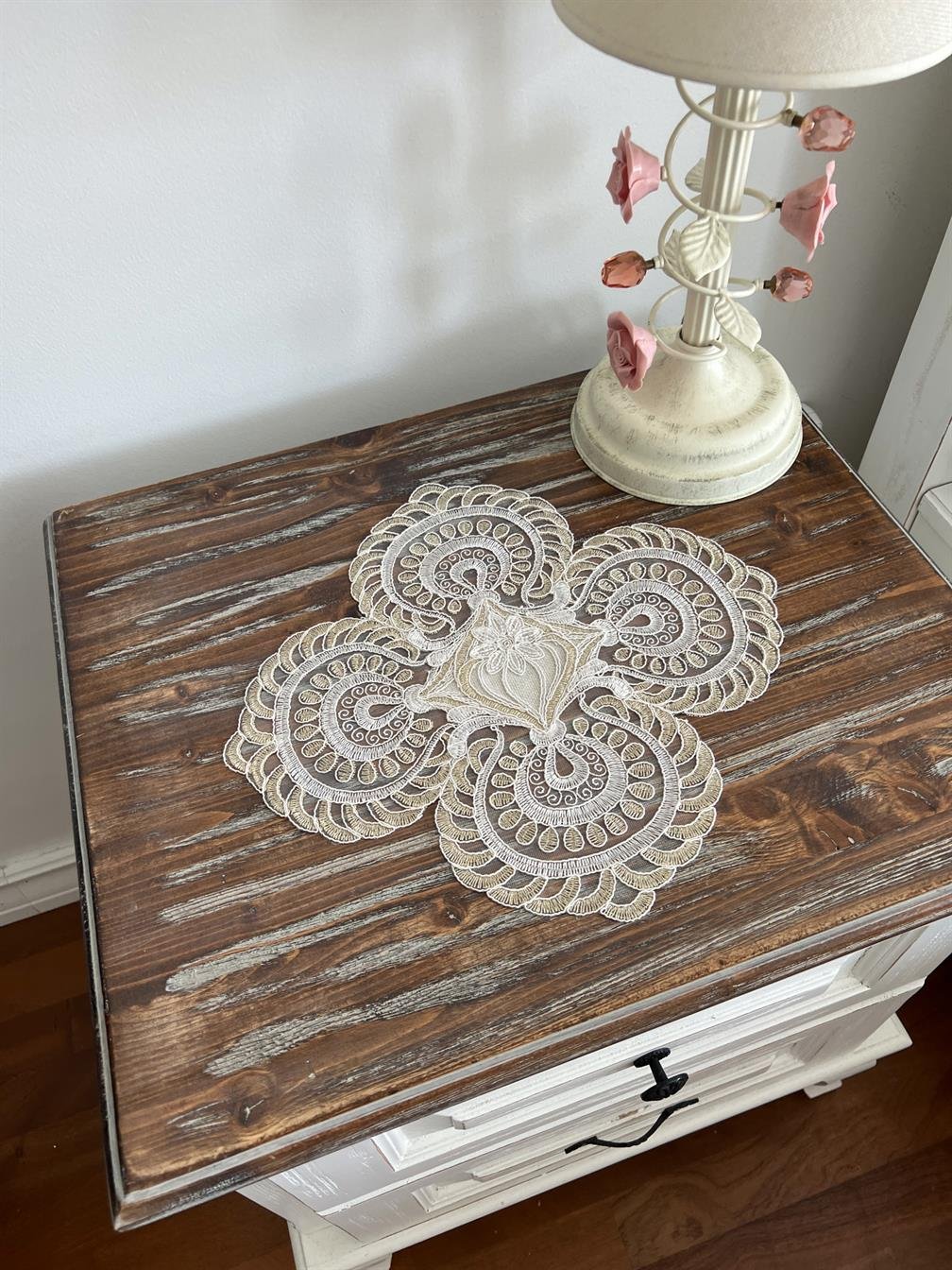 Alivya Model Yatak Odası Takımı Linen Kumaş Taş Rengi