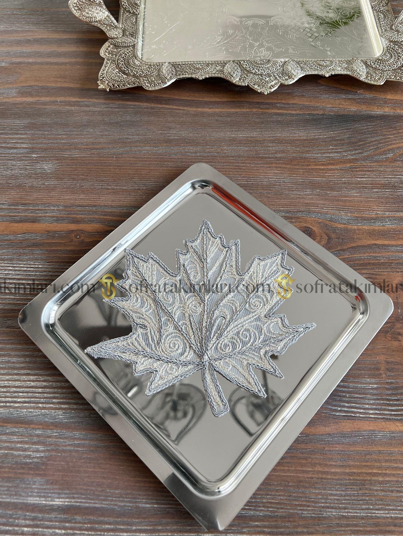 Çınar Model Kokteyl Peçetesi - 6'lı Set