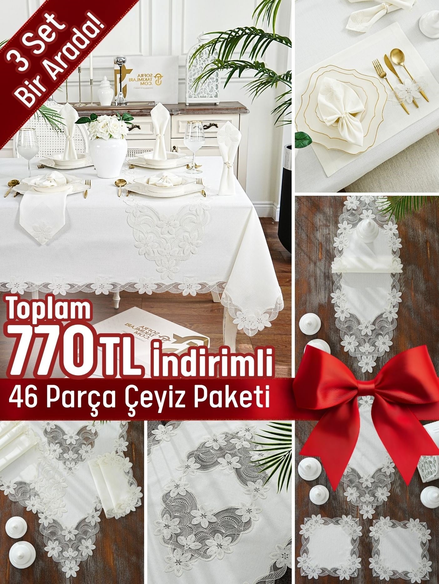 Feride Model Lüx Avantajlı Çeyiz Seti