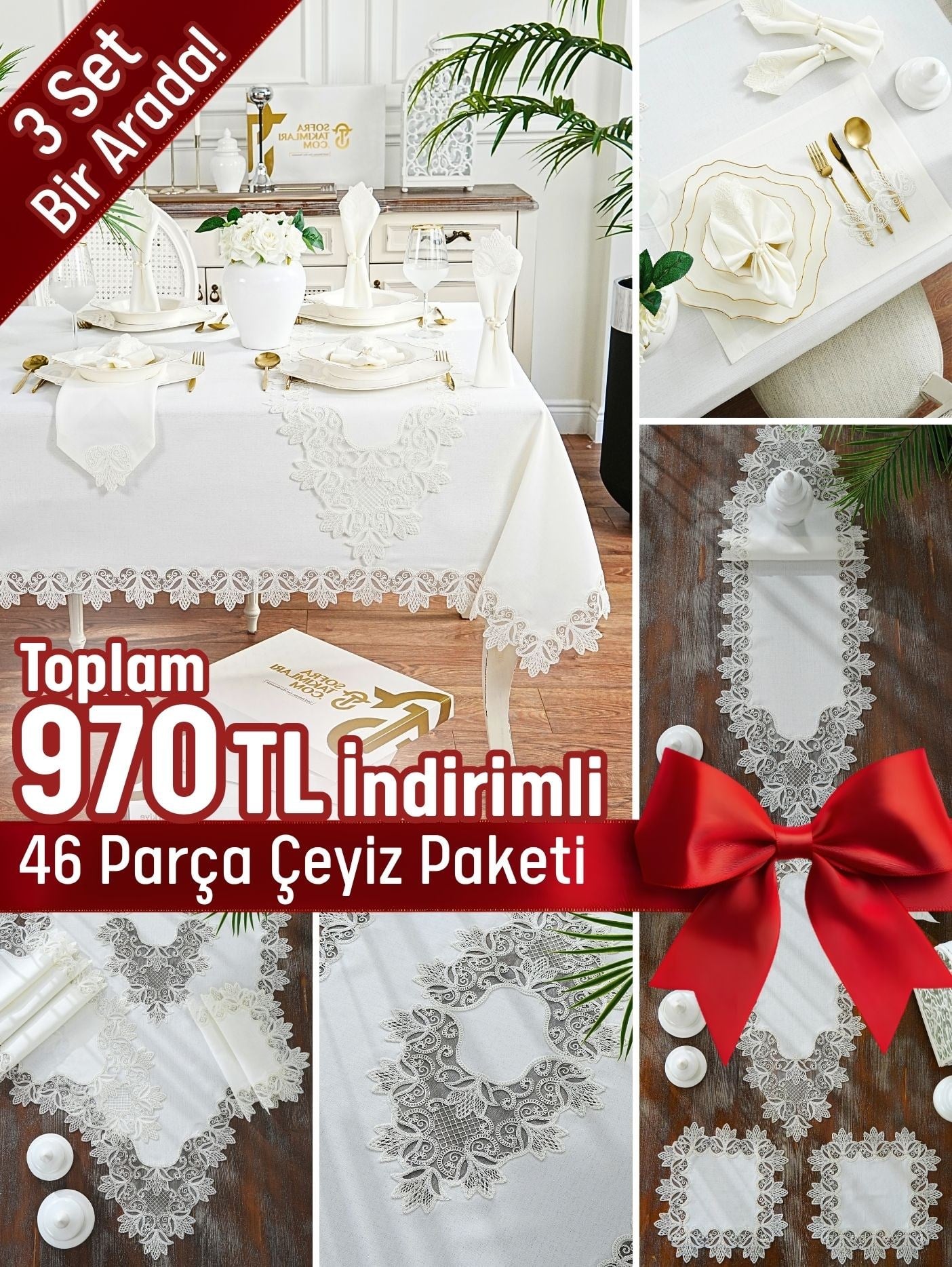 Fulya Model Lüx Avantajlı Çeyiz Seti