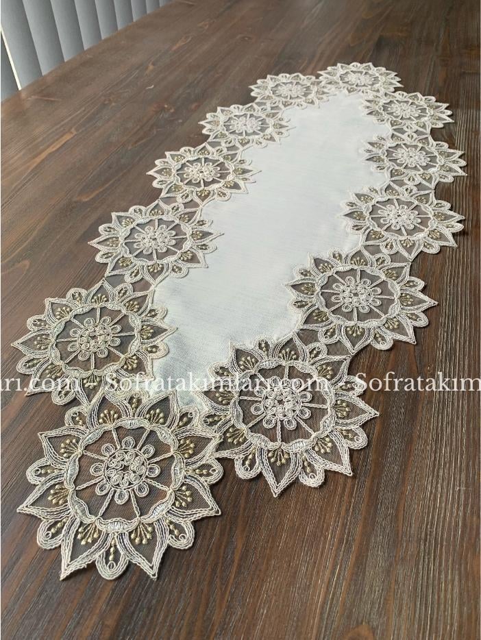 Güneş Model 5 Parça Salon Örtü Takımı