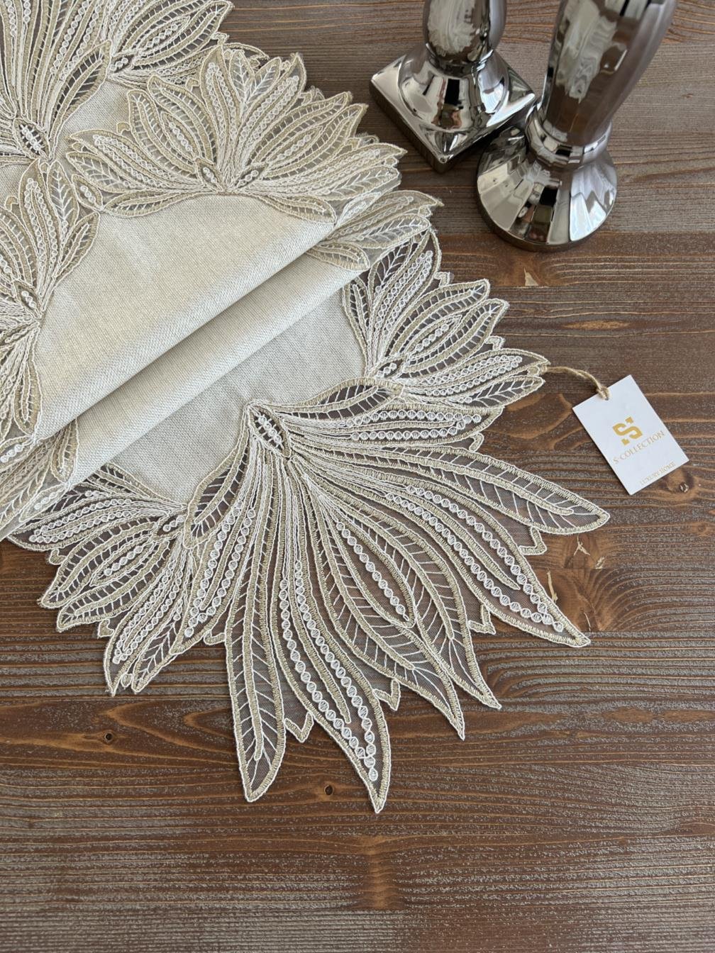 Kaktüs Model Yatak Odası Takımı Linen Kumaş Taş Renk