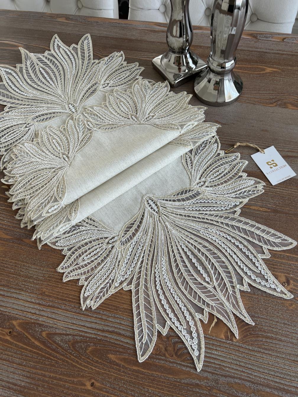 Kaktüs Model Yatak Odası Takımı Linen Kumaş Taş Renk