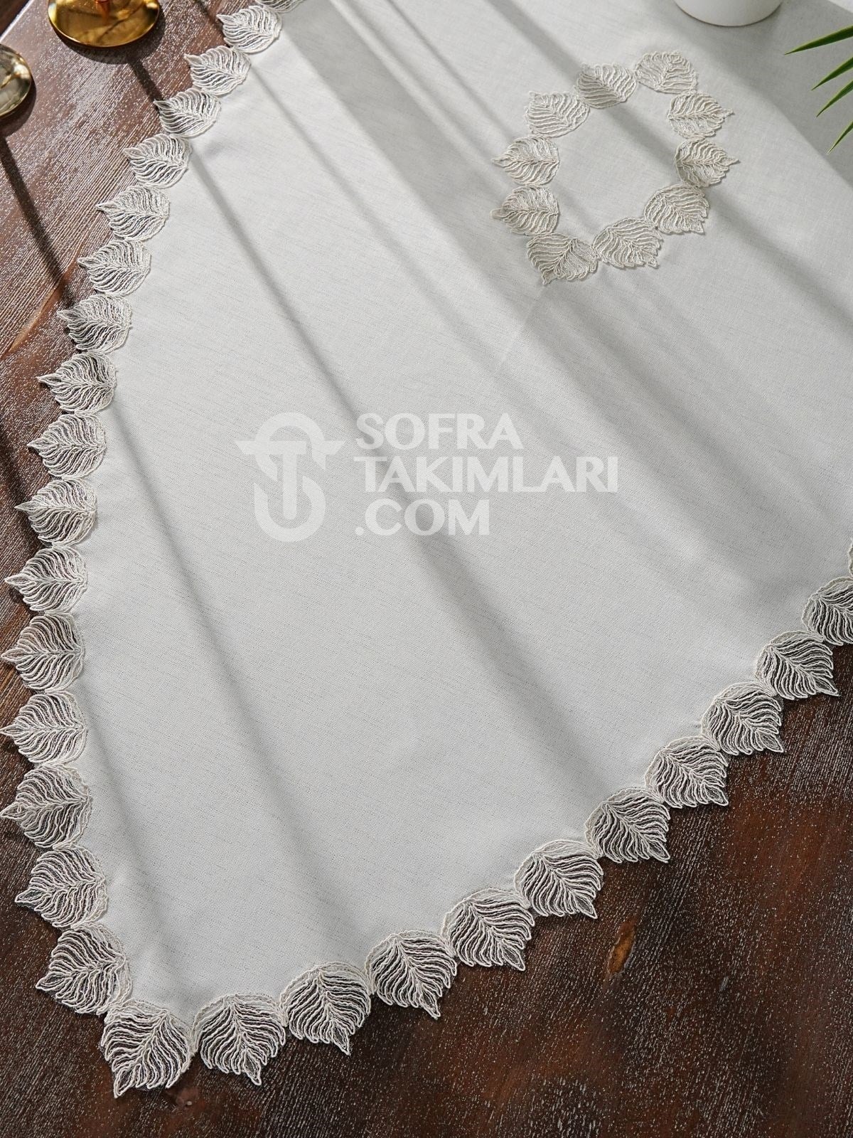 Koza Model 5 Parça Salon Örtü Takımı 