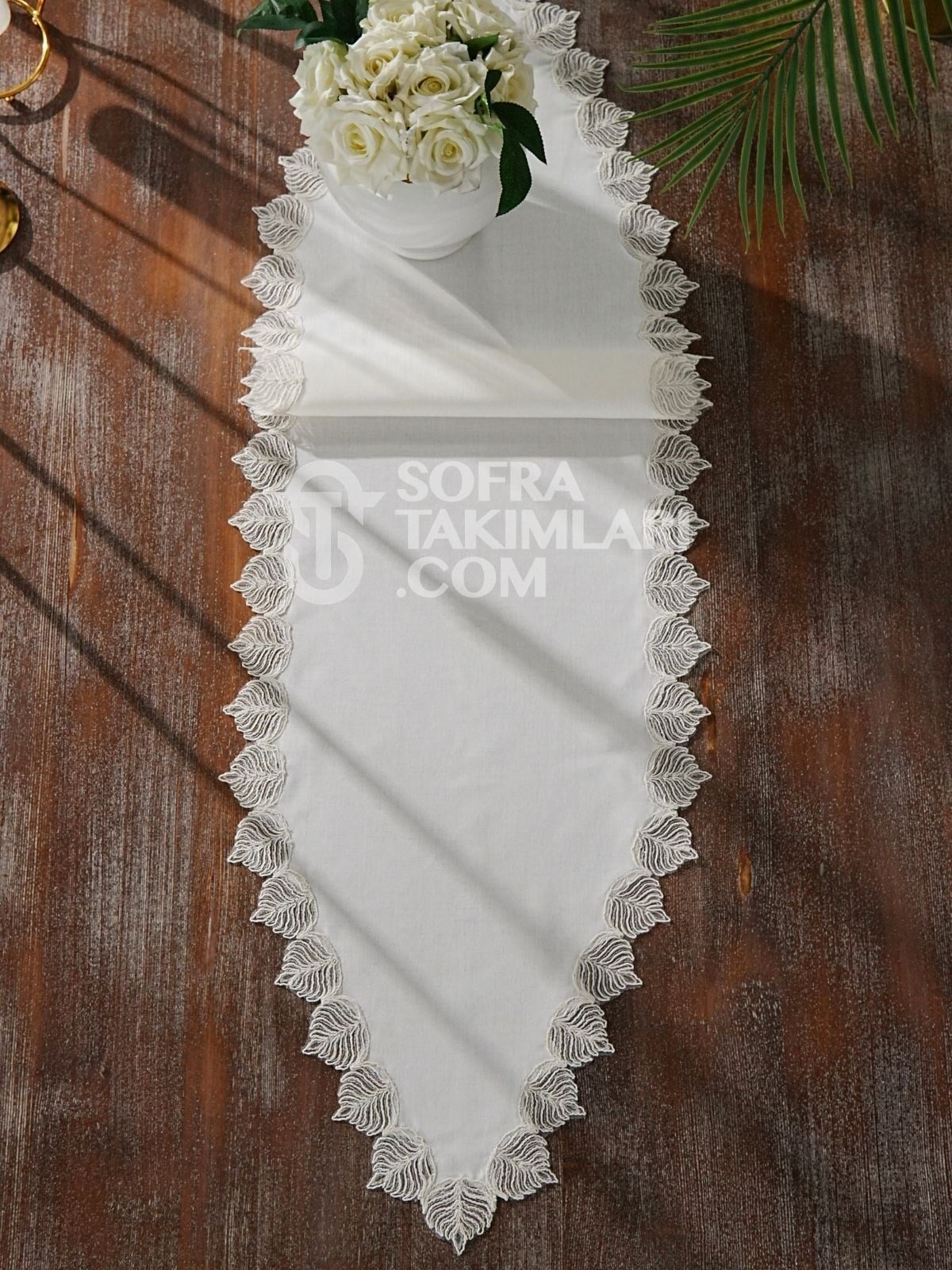 Koza Model 5 Parça Salon Örtü Takımı 
