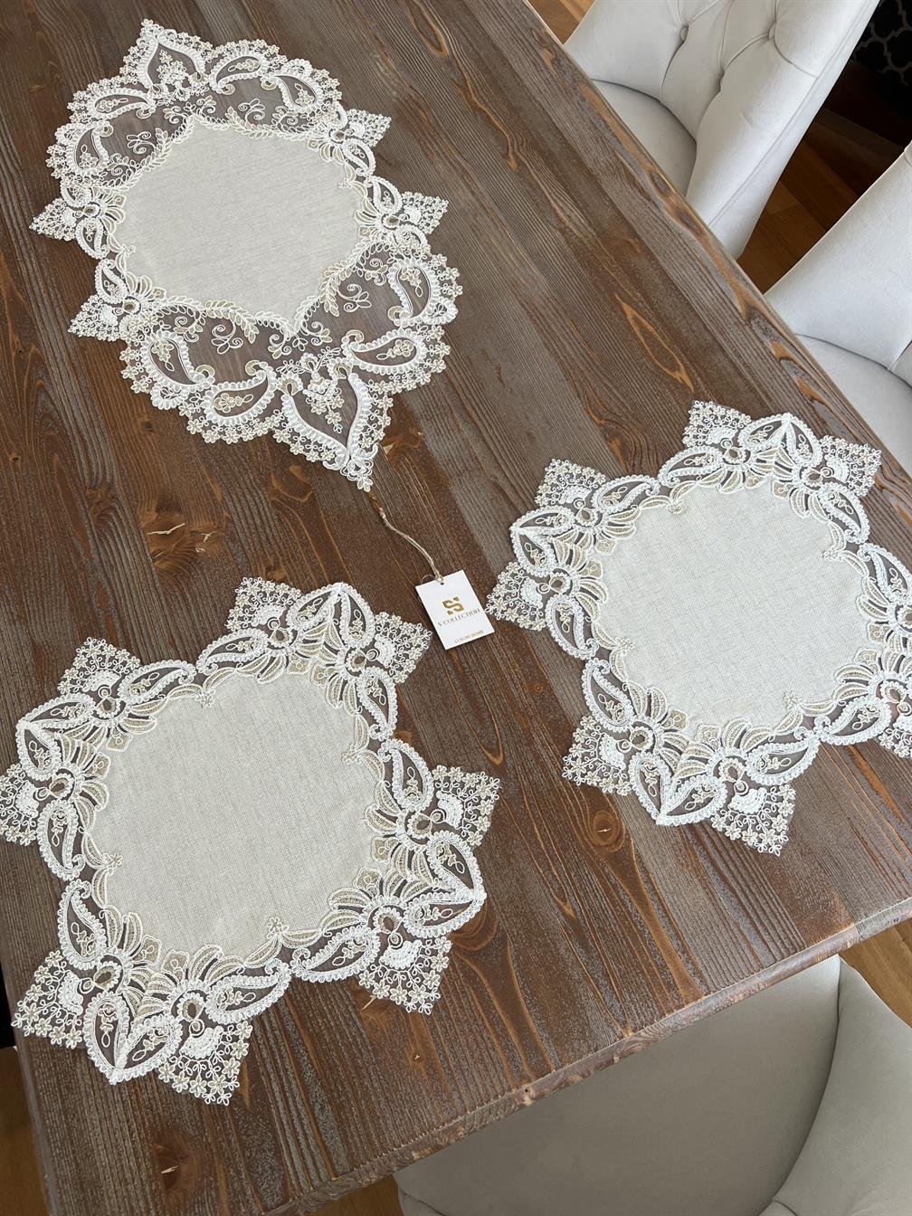 Lavanta Luna Model Yatak Odası Takımı Linen Kumaş Taş Renk