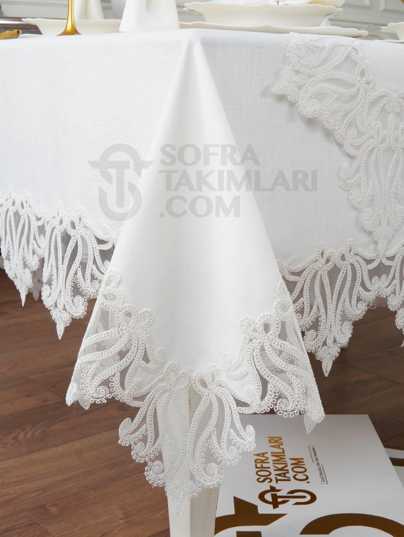 Luna Lüx Masa Örtüsü Takımı 26 Parça