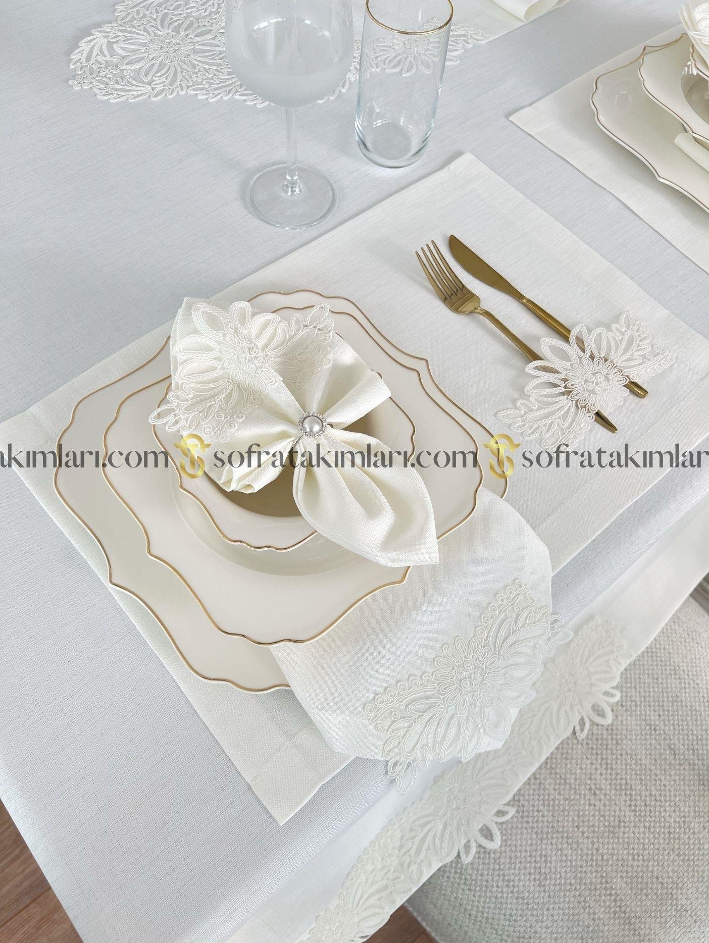 Mona Model Eko Sofra Takımı 38 Parça Amerikan Servisli Set