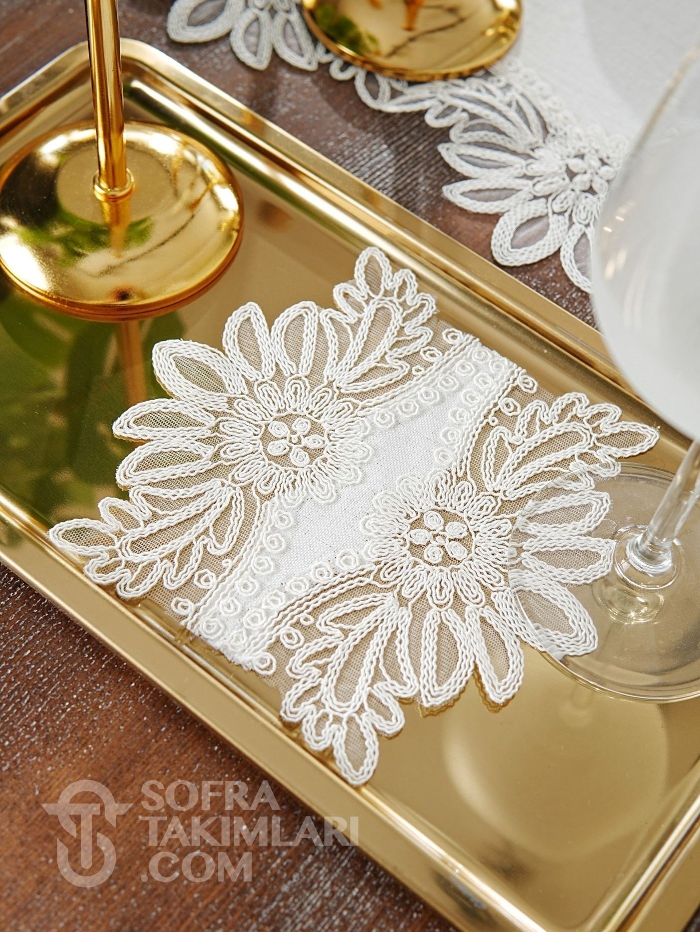 Mona Model Kokteyl Peçetesi - 6'lı Set