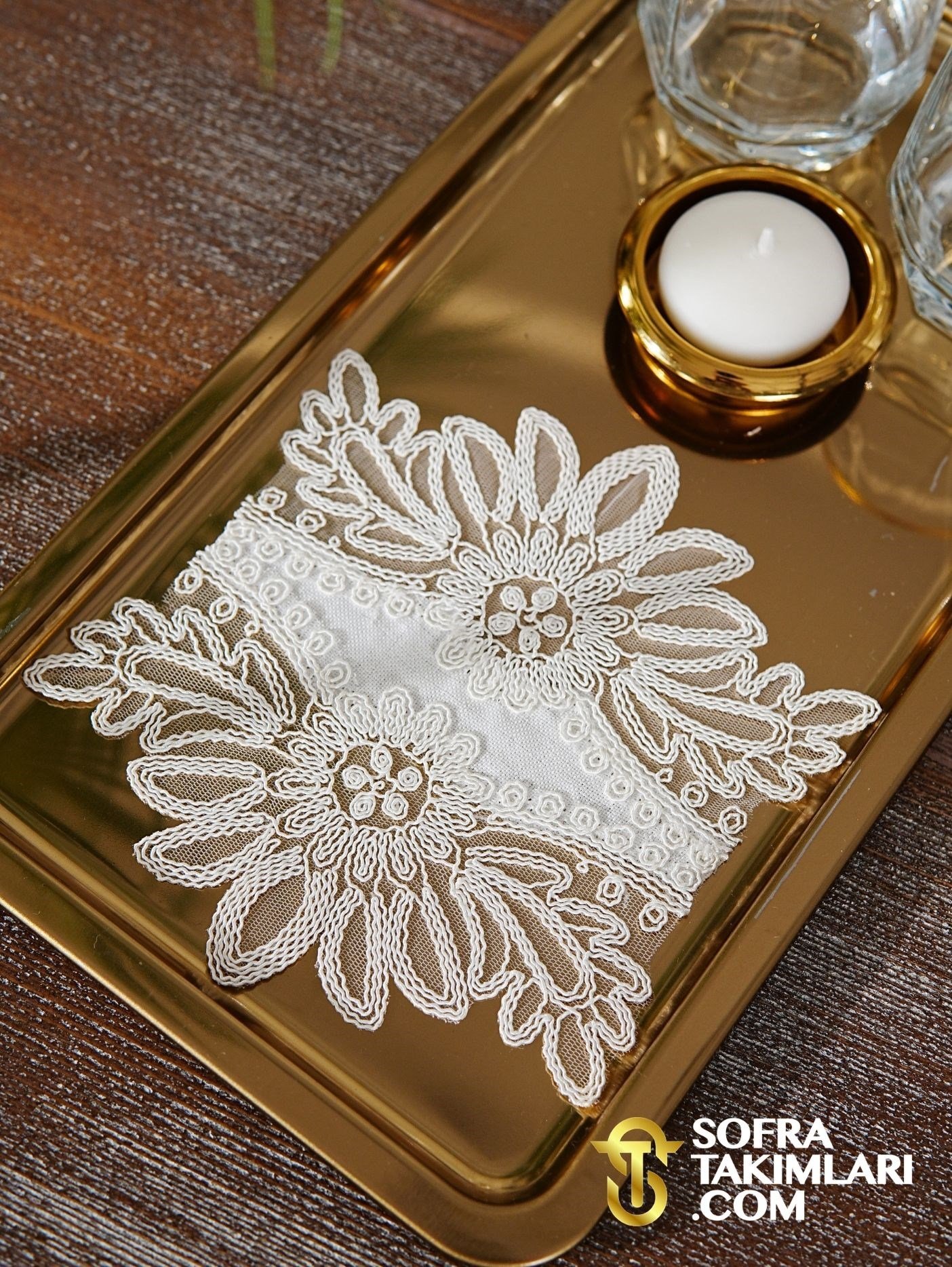 Mona Model Kokteyl Peçetesi - 6'lı Set