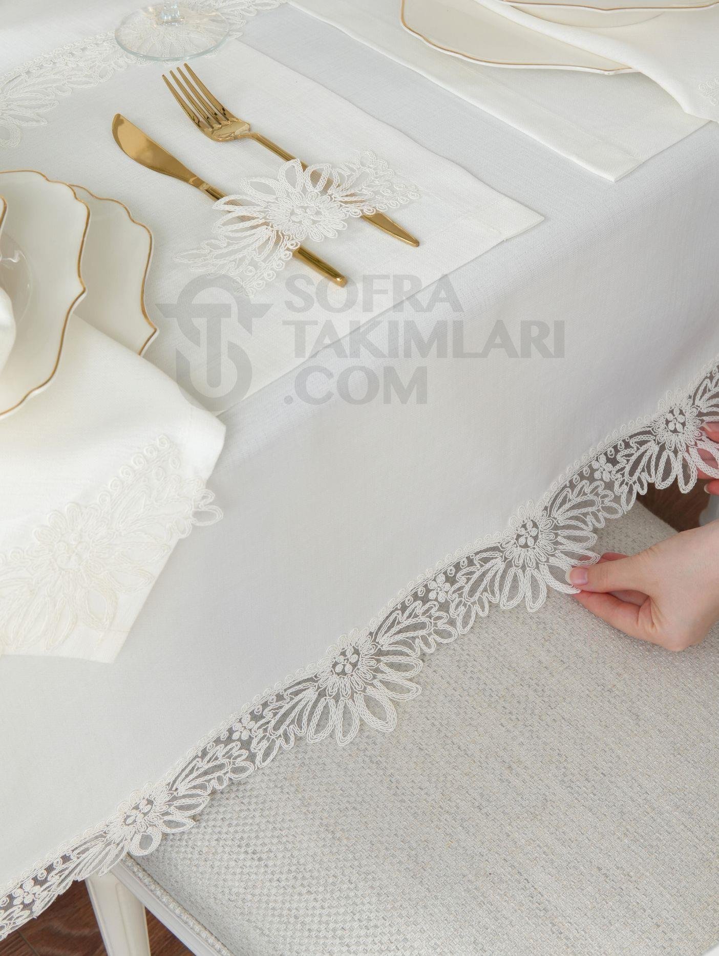 Mona Model Lüx Sofra Takımı 38 Parça Amerikan Servisli Set 