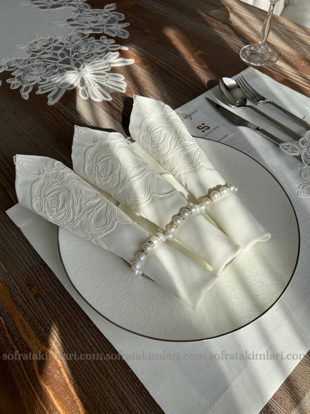 Rose Model Peçeteli Amerikan Servisi