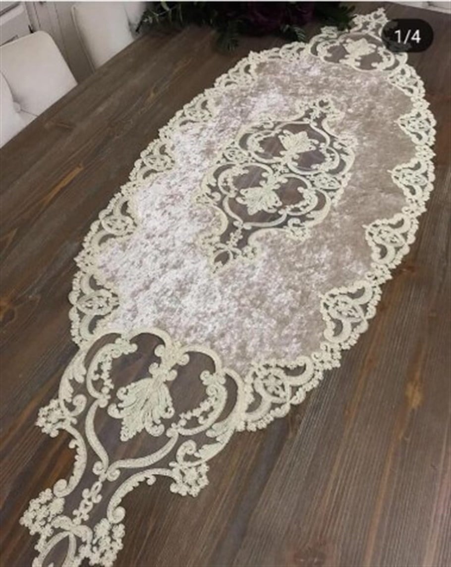 Salon Takımı Velvet Kadife 5 Parça - Cappucino