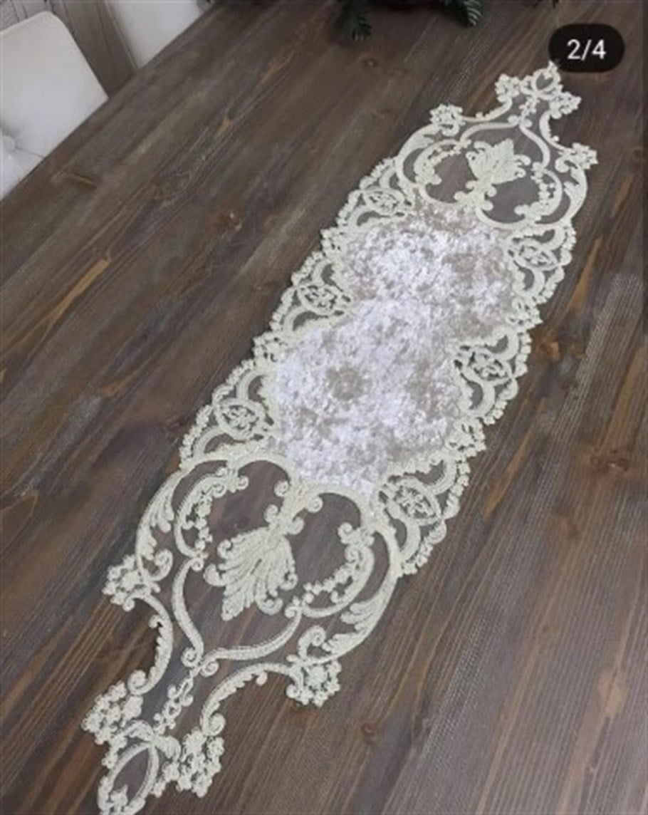 Salon Takımı Velvet Kadife 5 Parça - Cappucino