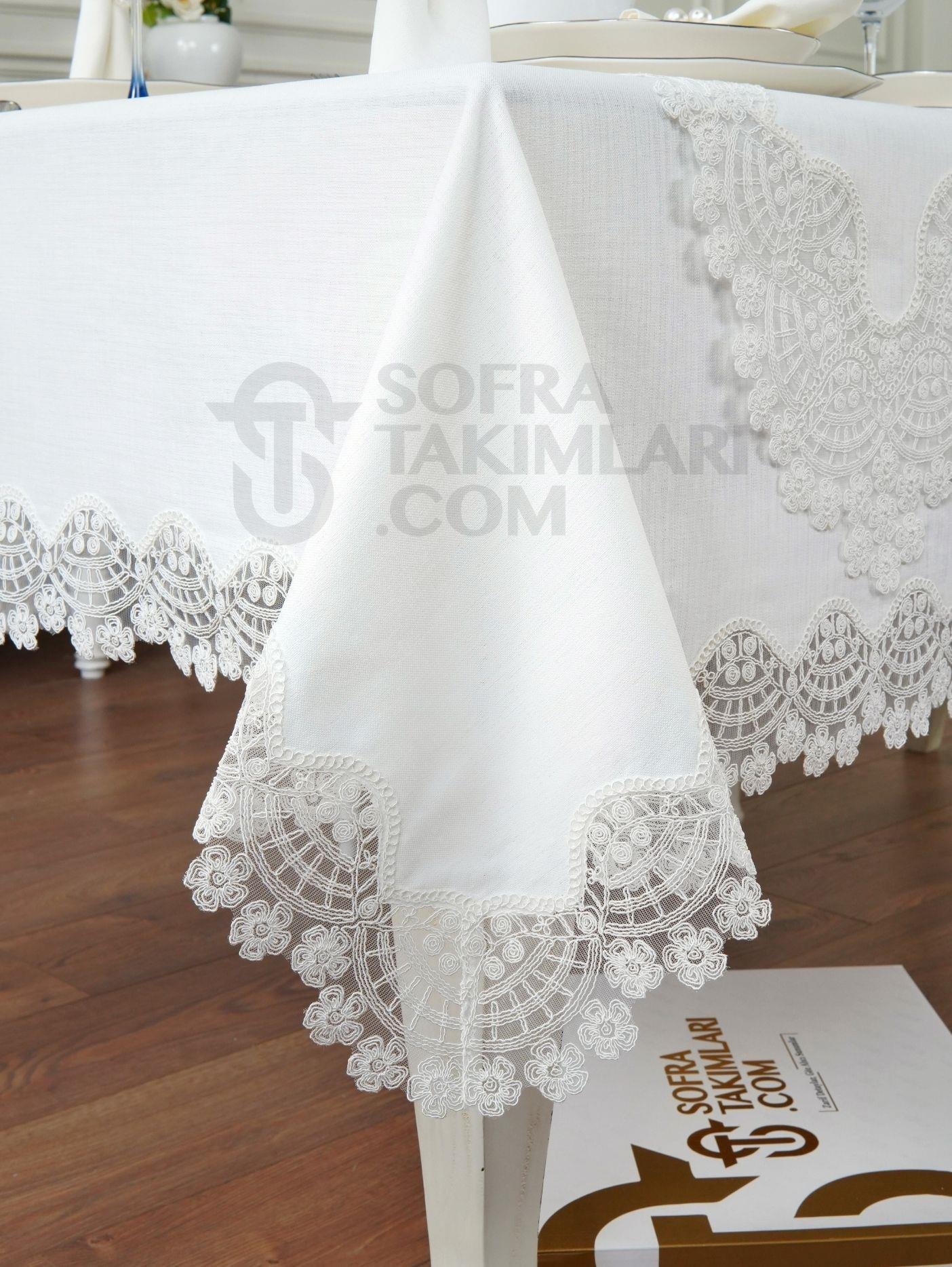 Sevda Lüx Masa Örtüsü Takımı 26 Parça