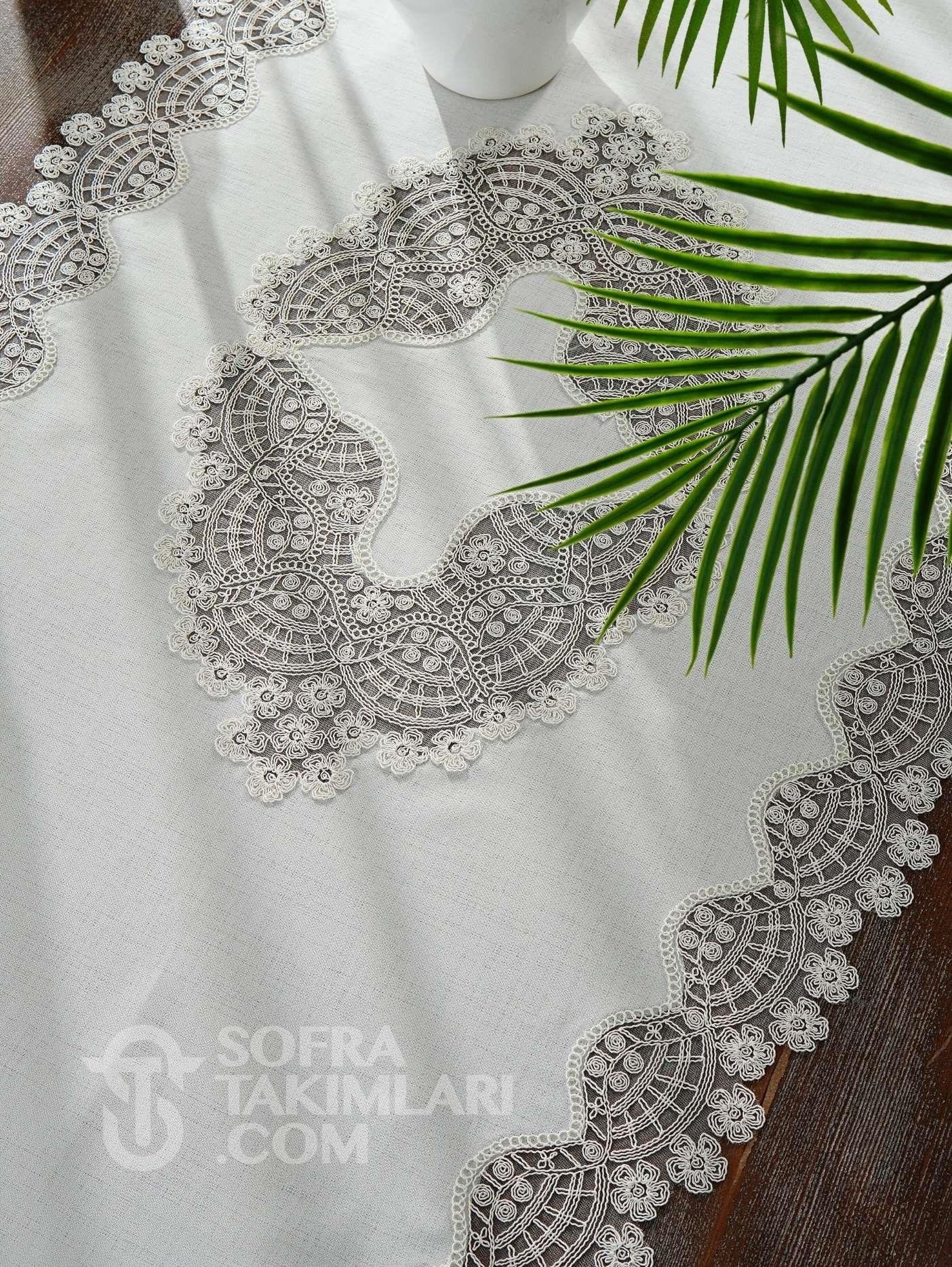 Sevda Model 5 Parça Salon Örtü Takımı
