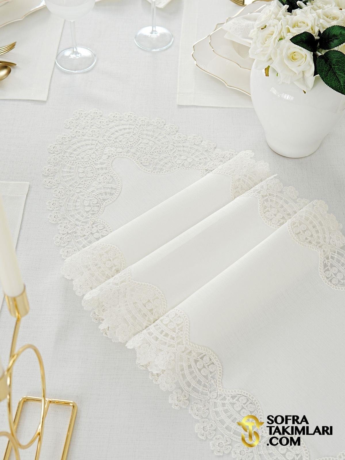 Sevda Model Lüx Sofra Takımı 38 Parça Amerikan Servisli Set 8M